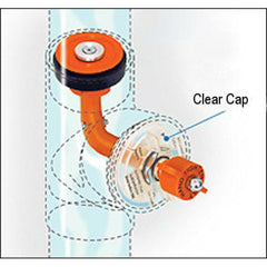 100mm 4 inch Mechanical Cleanout Test Plug 115 MTP 100