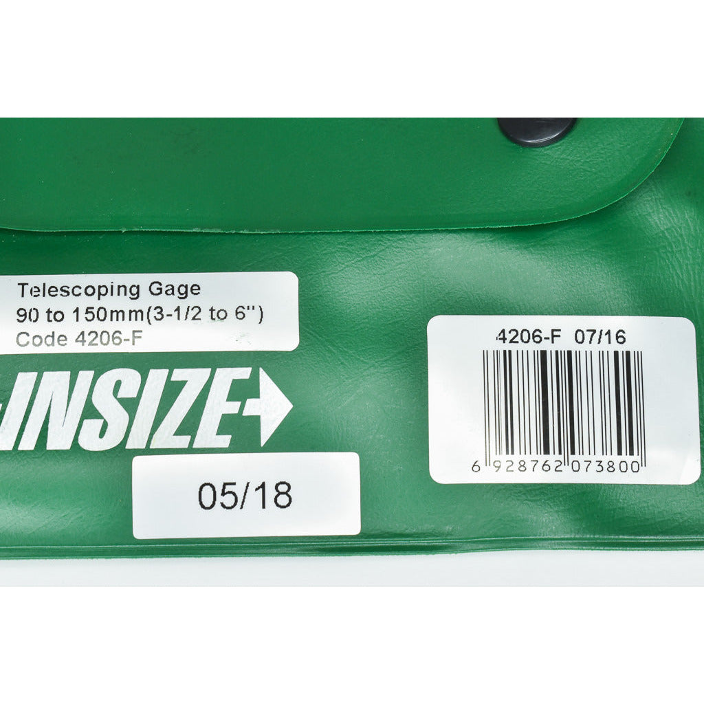 Insize Telescopic Gauge 90-150mm Range Series 4206-F