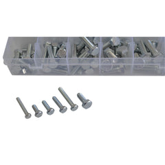 424 pc High Tensile Grade 8.8 Nut & Bolt Grab Kit Assortment  M4 - M10