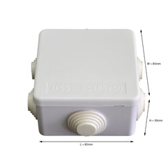 85x85x50 mm ABS Plastic IP55 Waterproof Junction Box