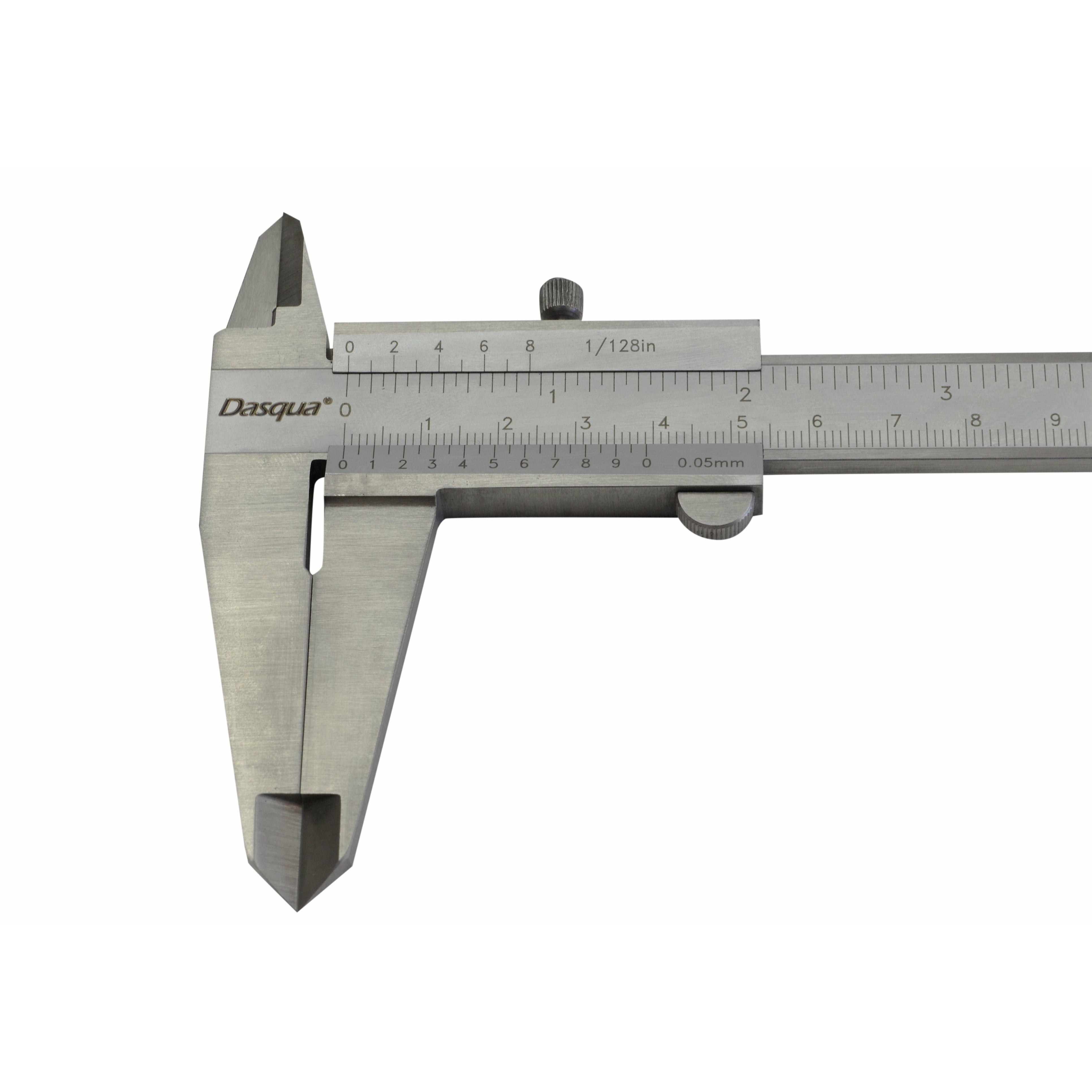 Dasqua Monoblock Vernier Caliper 0-300 mm/0-12" Series 1120-3130