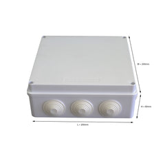 200x200x80 mm ABS Plastic IP65 Waterproof Junction Box