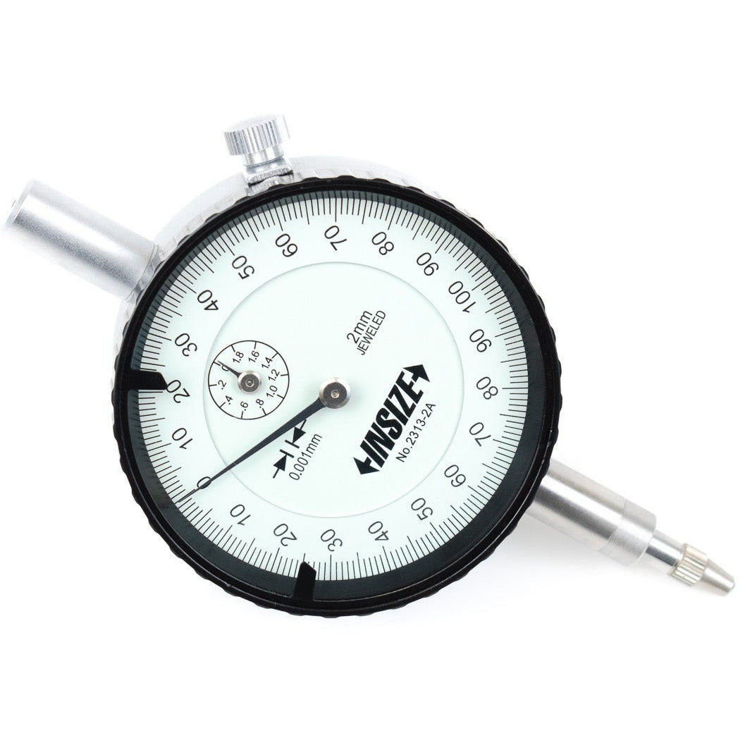 Insize Precision Dial Indicator 2mm Range Series 2313-2A