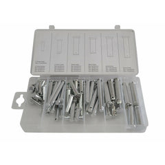  60 Piece Clevis Pin Kit & 150 Piece Metric R Pin Clip Grab Kit Assortment