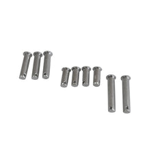 60 Pc Metric Clevis Pin Hitch Pin Grab Kit Assortment  M8 - M12