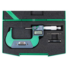 Insize Digital Spherical Anvil Tube Micrometer 50-75mm/2-3" Range Series 3560-75SA