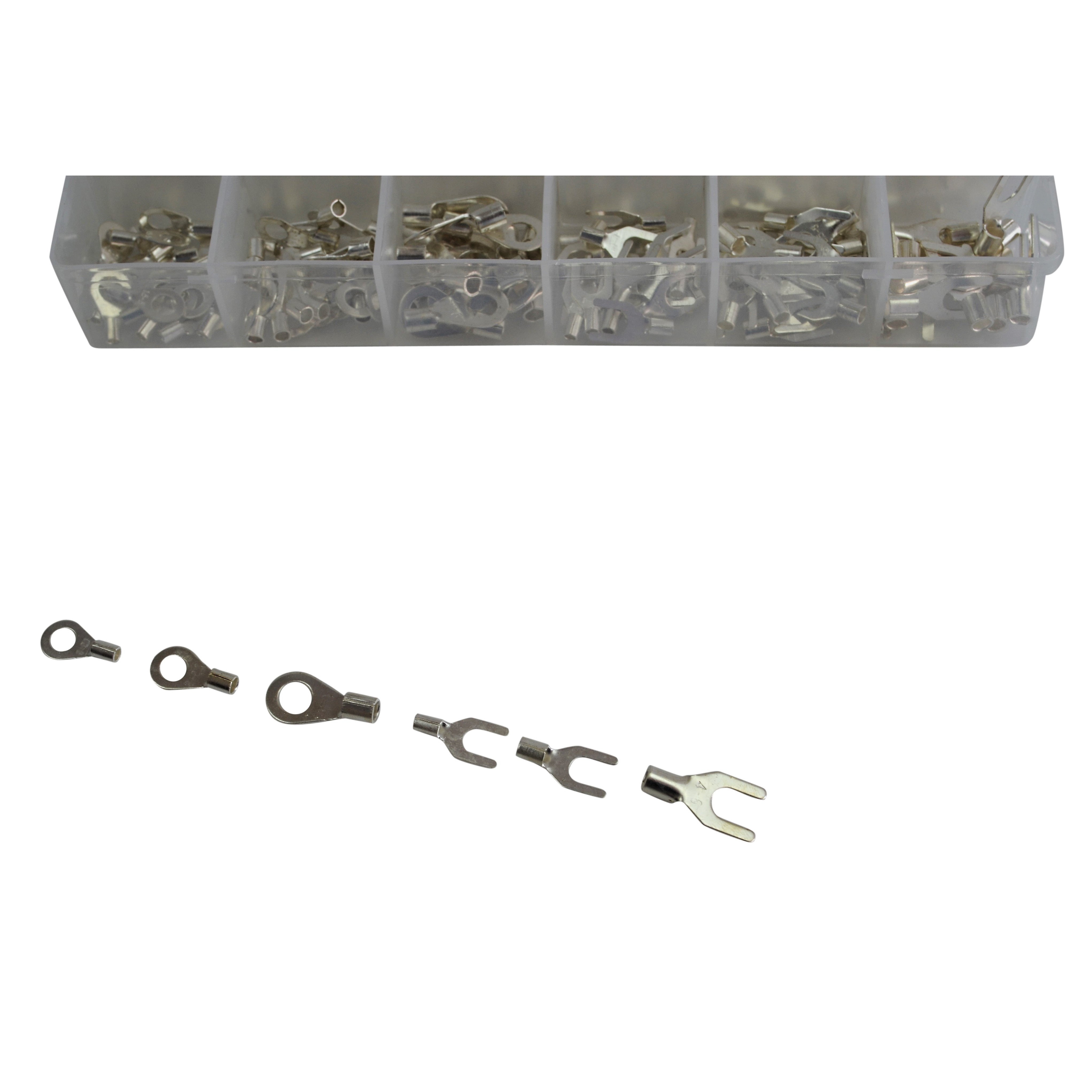 12/24 V Grab Kit Assortment Solder Lug Electrical Wire CrimpTerminal Kit 420 Connectors