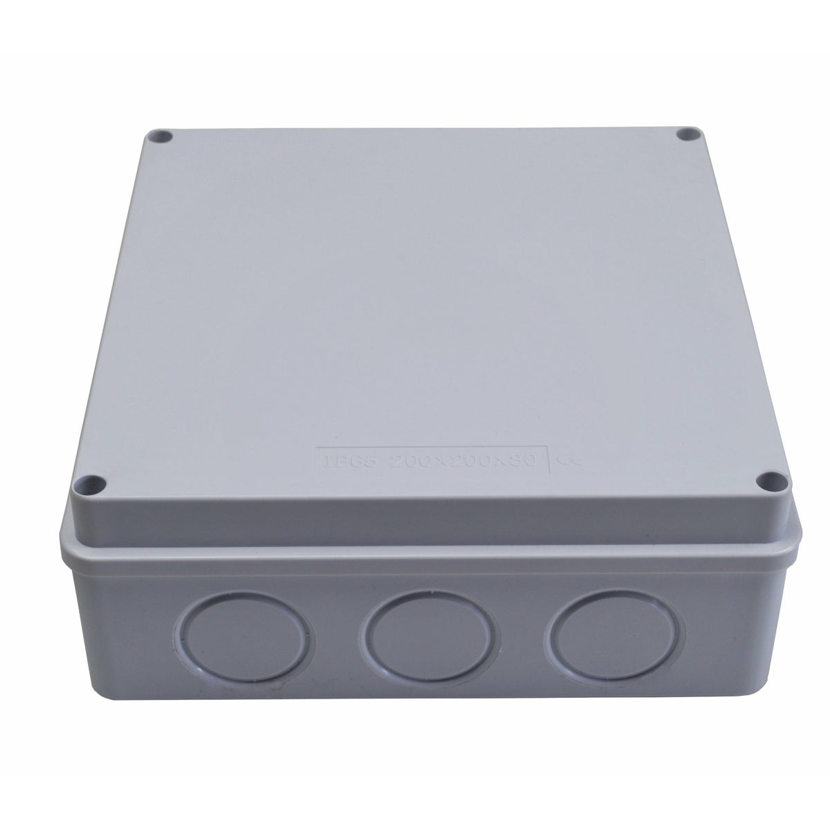 200x200x80 mm no grommet IP65 Waterproof Junction Box