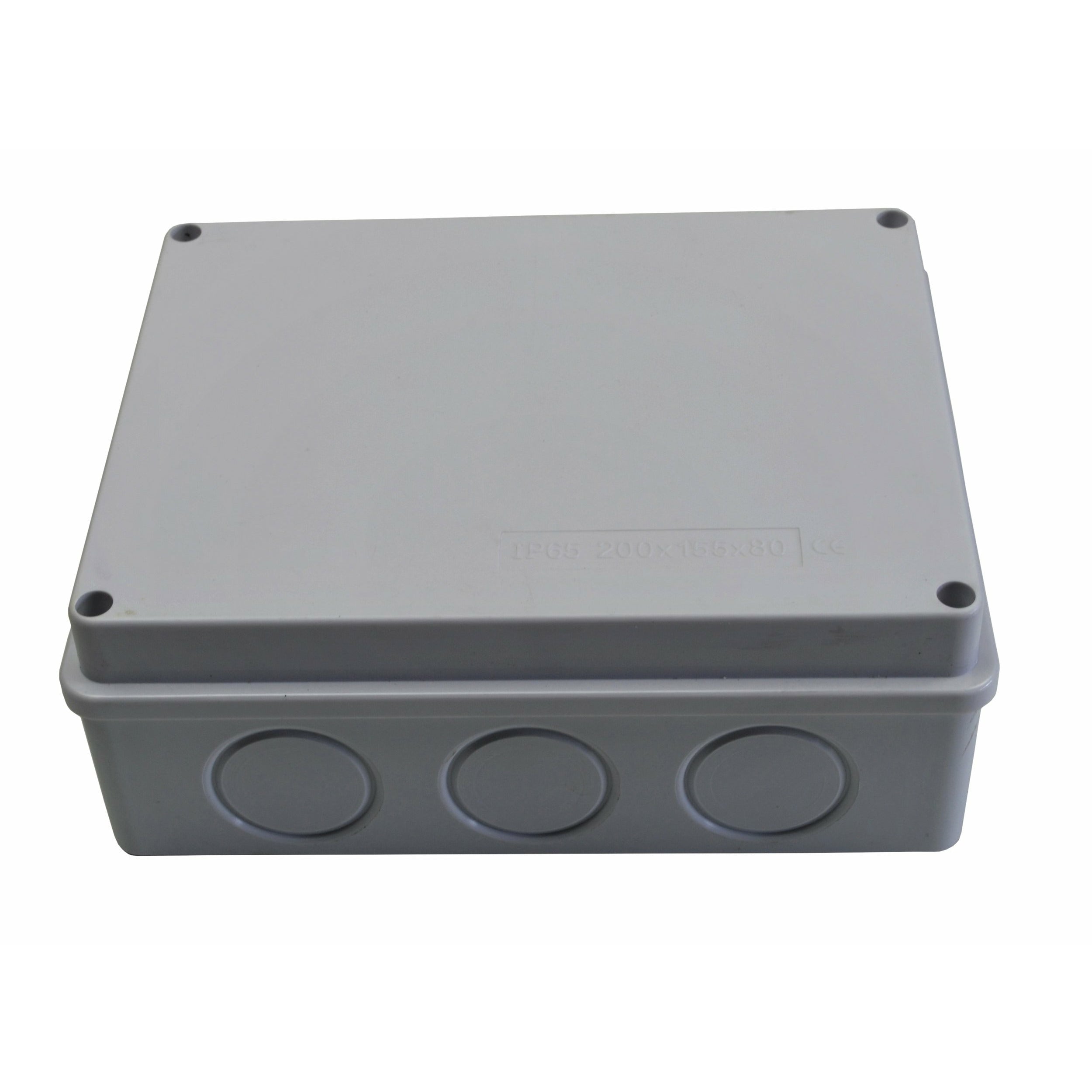 200x155x80 mm no grommet IP65 Waterproof Junction Box