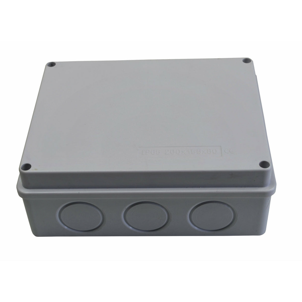 200x155x80 mm no grommet IP65 Waterproof Junction Box