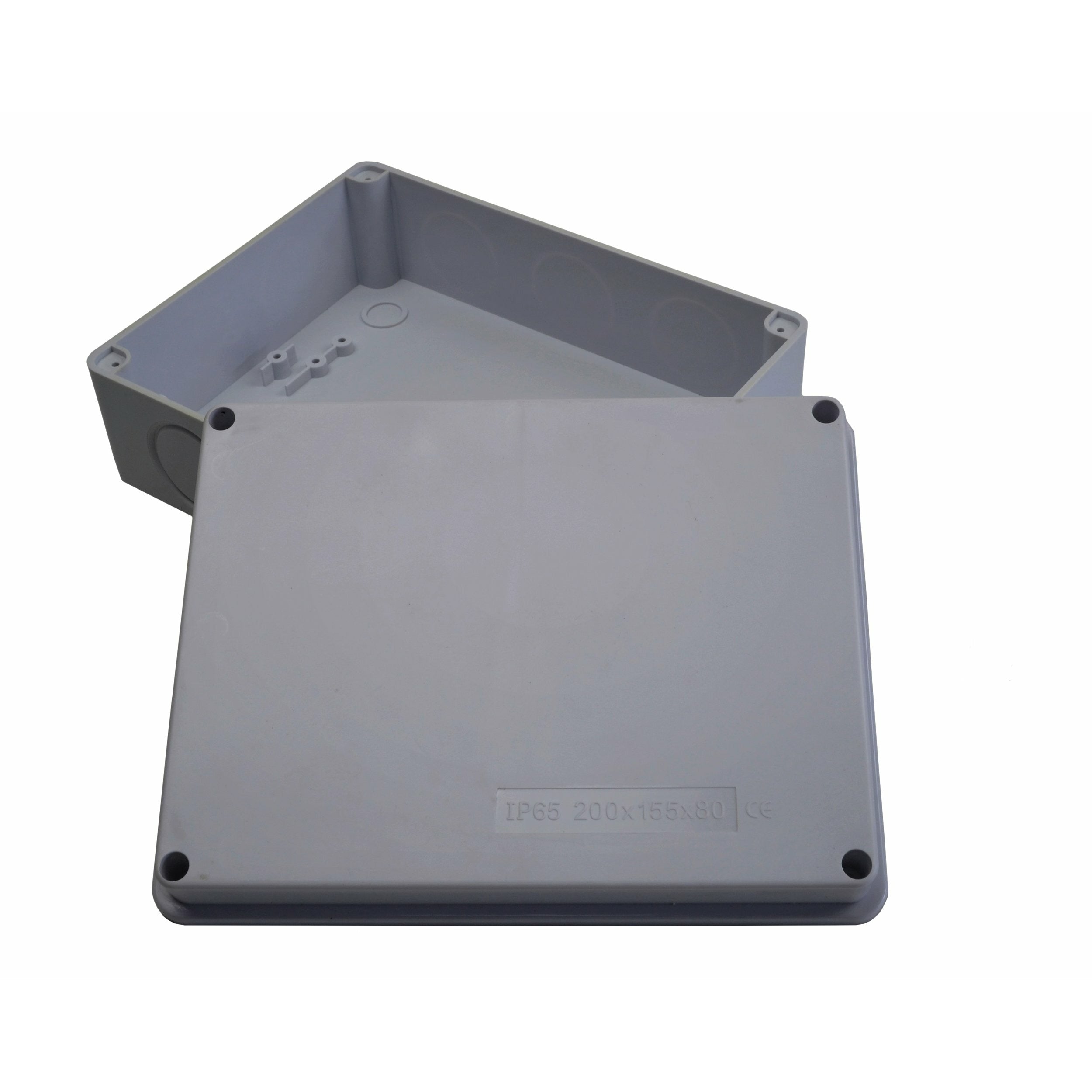 200x155x80 mm no grommet IP65 Waterproof Junction Box