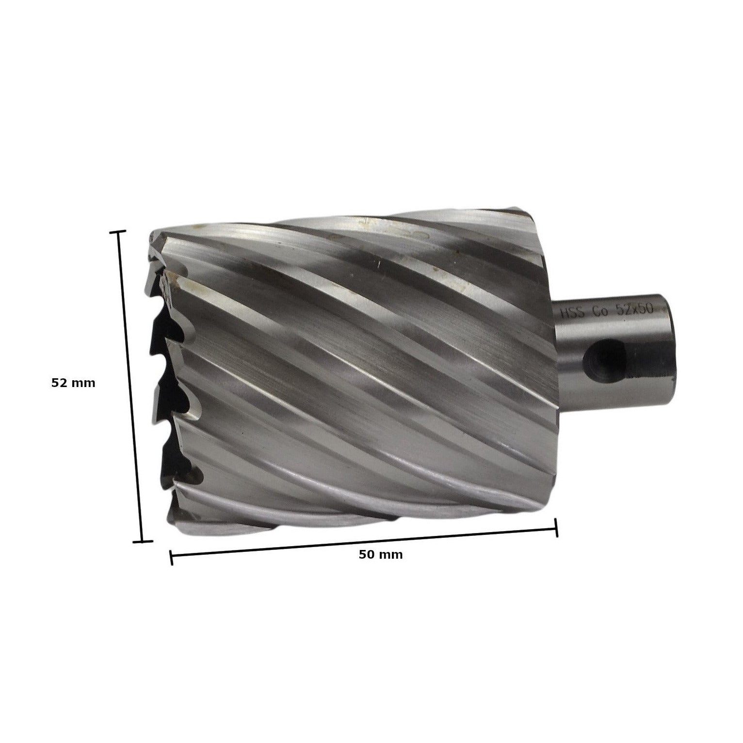 annular cutter broach HSS 52x50mm universal shank rotabroach slugger cnc industrial manufacturing metalwork 