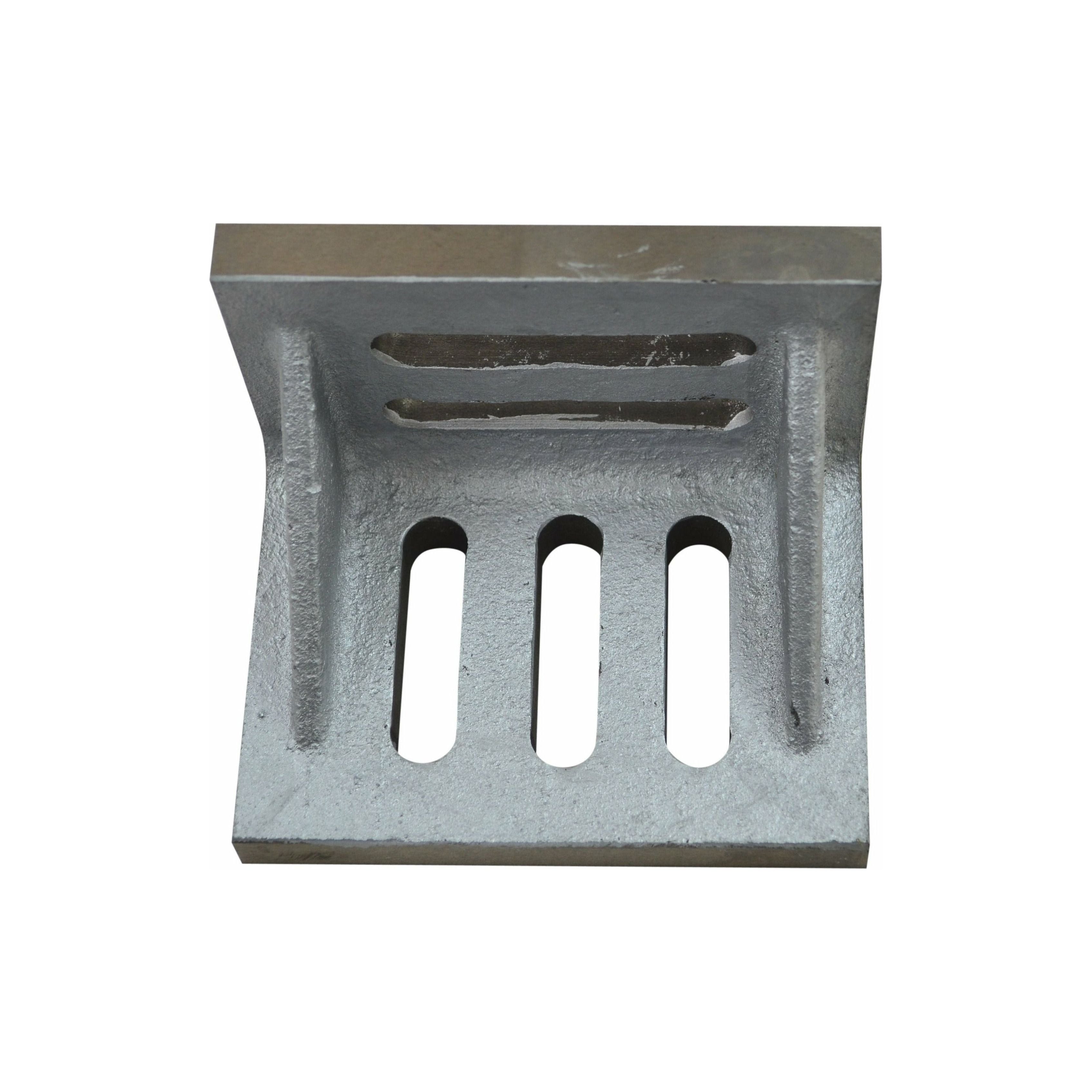cast iron angle plate 4.5"x3.5"x3" precision tool machining milling cnc measurement metalwork 