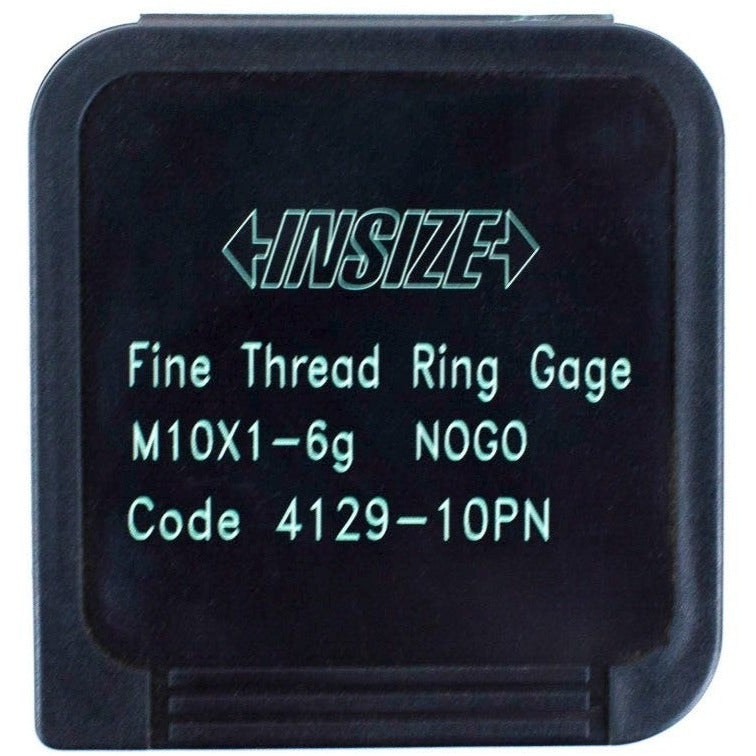 Insize NOGO Thread Ring Gauge M10X1.0 Series 4129-10PN