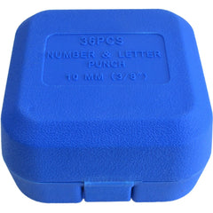number letter stamp punches set steel tool 36pc kit 10mm A-Z 0-9