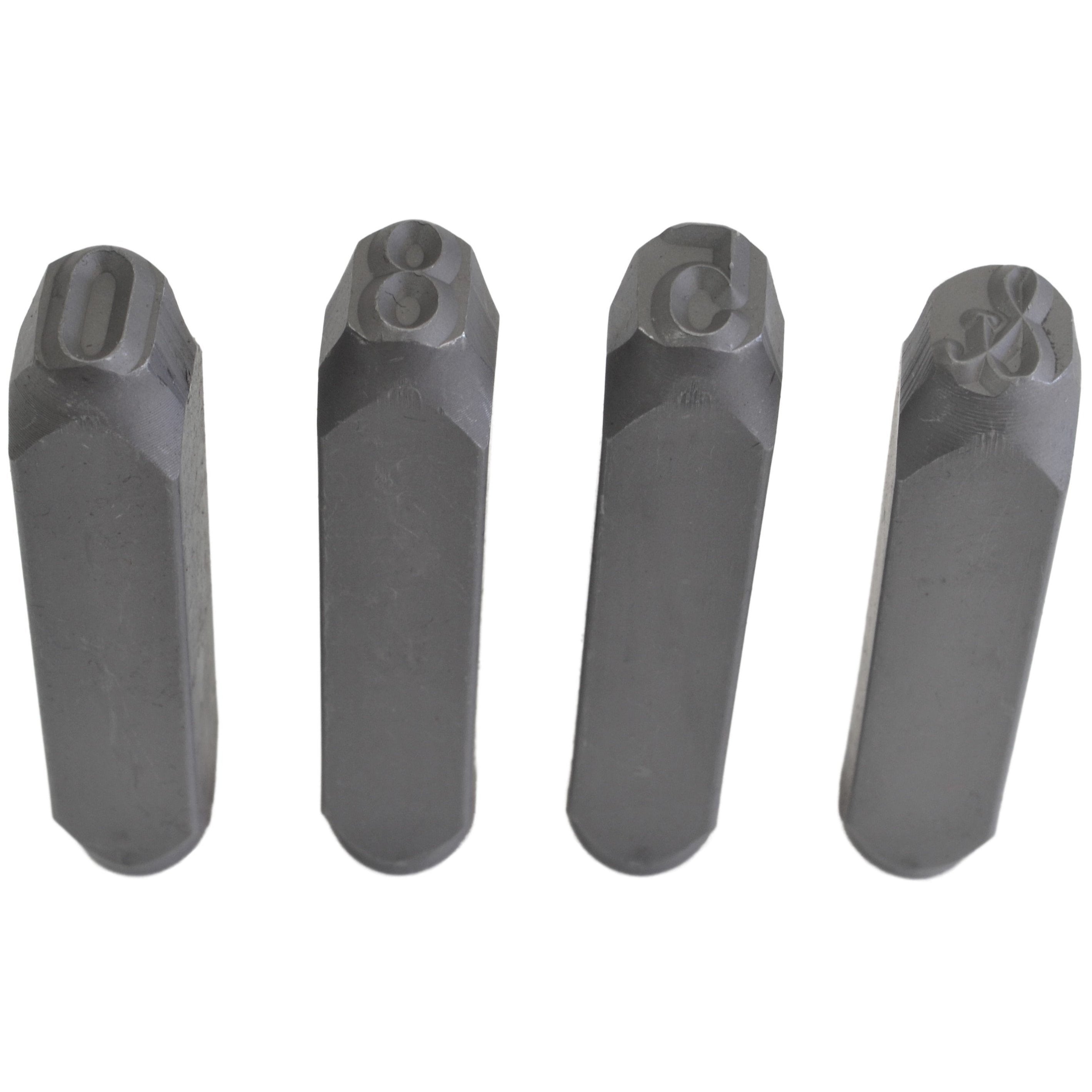 number letter stamp punches set steel tool 36pc kit 10mm A-Z 0-9