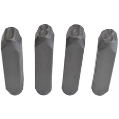 number letter stamp punches set steel tool 36pc kit 10mm A-Z 0-9