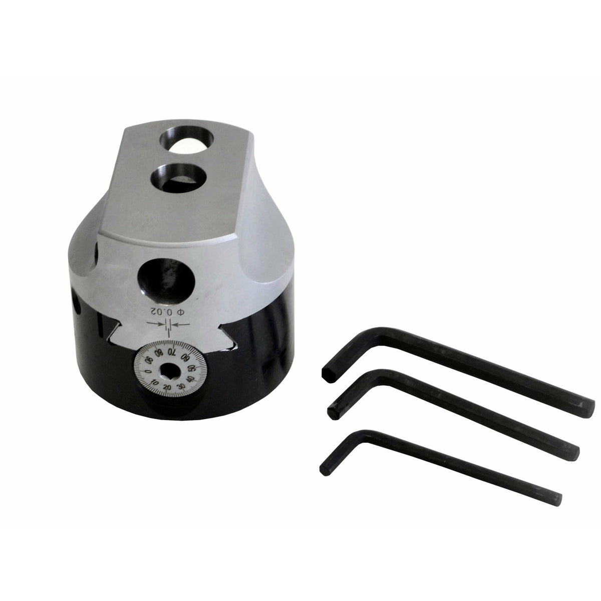 3" 75mm Boring head with 1.5"x18 TPI