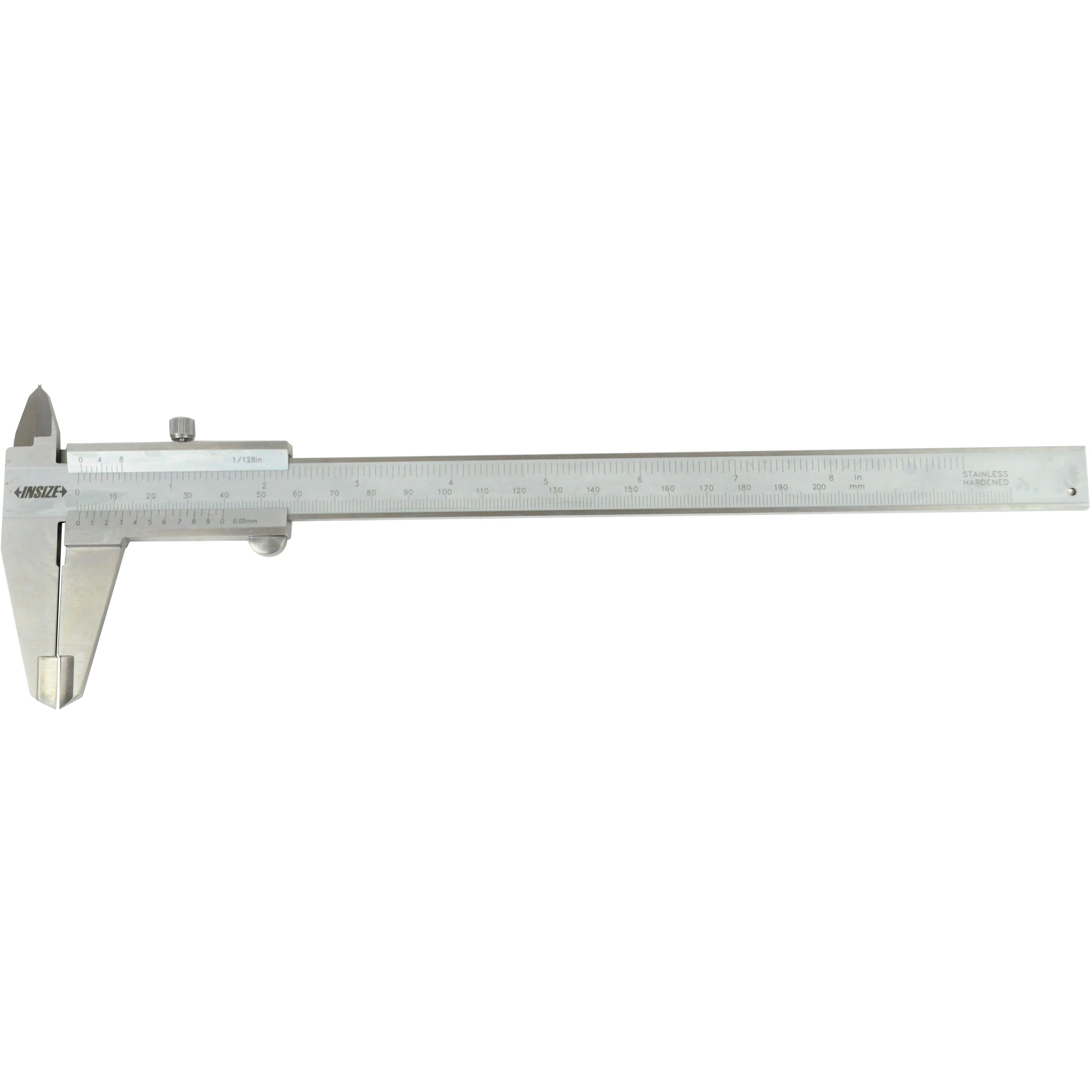 Insize Vernier Caliper 0-200mm/0-8" Range Series 1205-200S