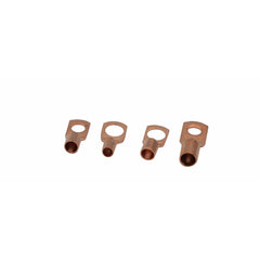 120 Piece Large Gauge Copper Lug Terminal Grab Kit Assortment