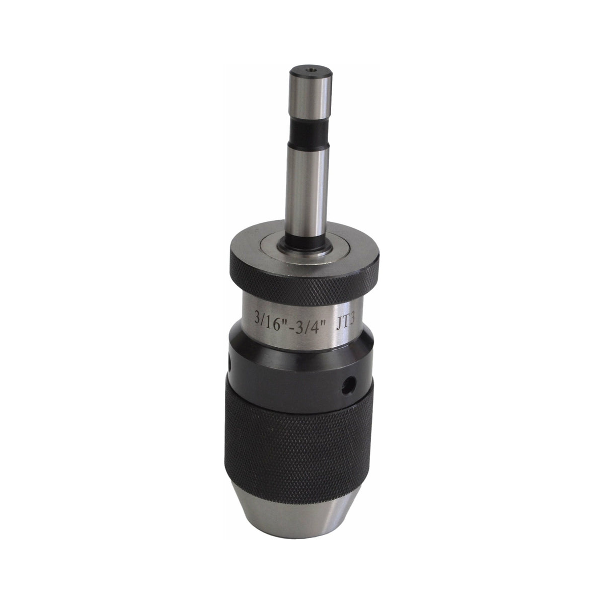 3/16" - 3/4" JT3 Taper Keyless B Type Drill Chuck 5/8 Arbor