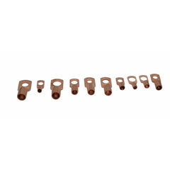 120 Piece Large Gauge Copper Lug Terminal Grab Kit Assortment