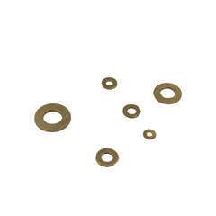 brass washer kit M2 M4 M5 M6 M8 M10 metric assortment 250piece pc fastners industrial hardware supplies