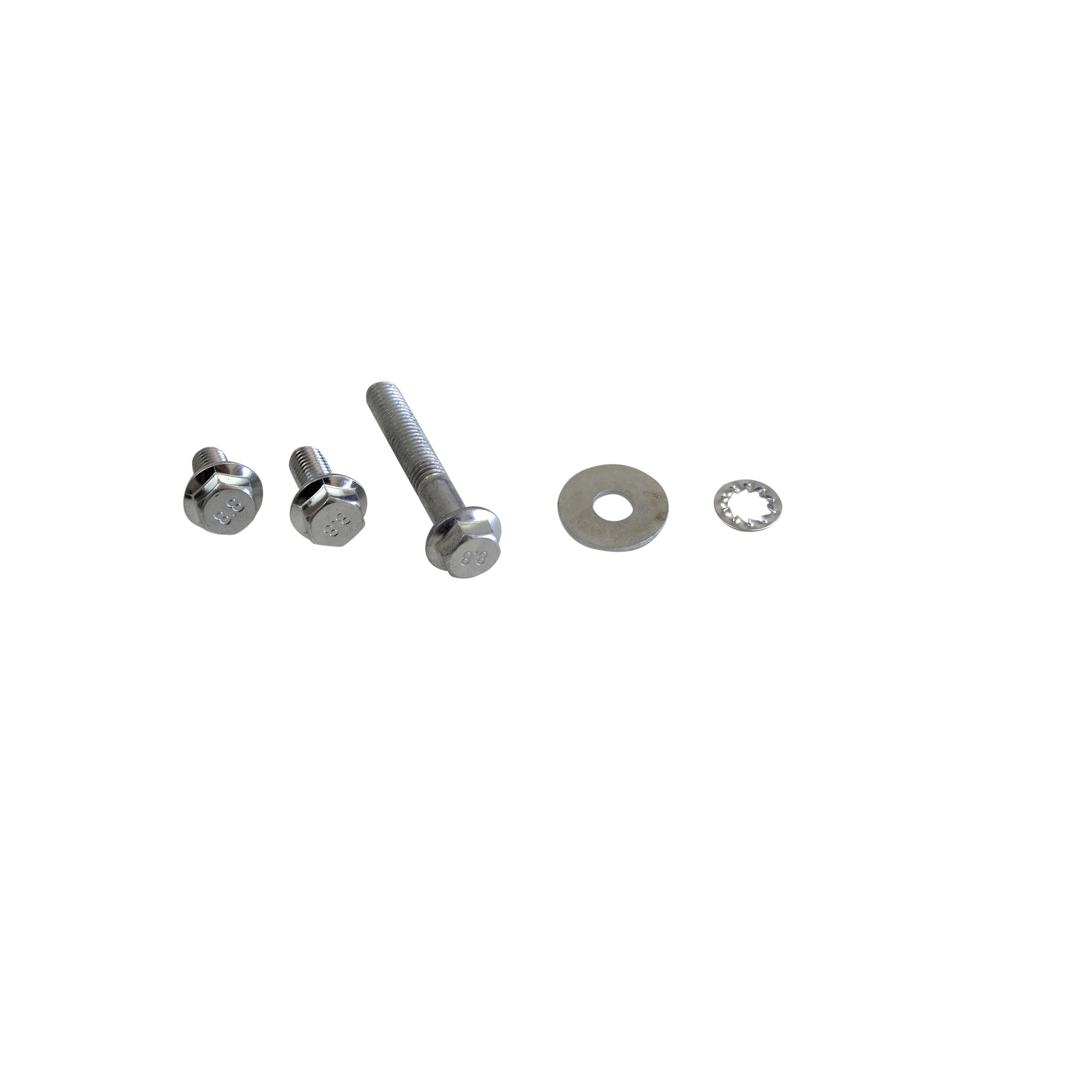 520 Pc Nut, Bolt, Washer Assortment Kit High Tensile Grade cap screw flange head grab kit M8 industrial fastners hardware 