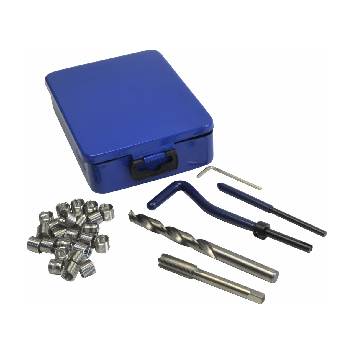 Helicoil Kit 3/8 - 24 thread Repair Insert Tap Set 31 Piece, helical kit