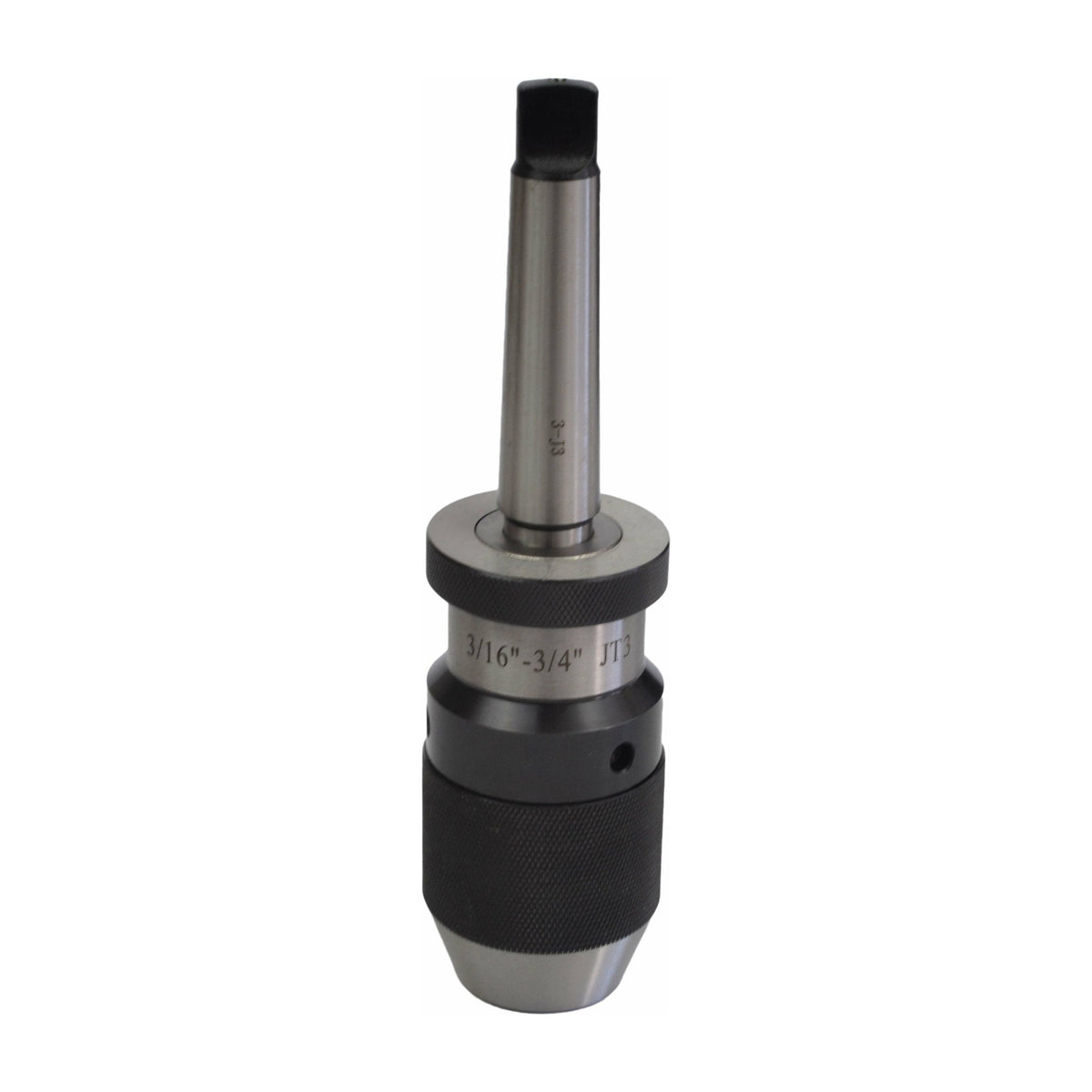 3/16" - 3/4" JT3 Taper Keyless B Type Drill Chuck MT3 Arbor