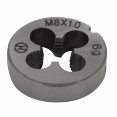 Right Hand Metric HSS Die M8 x 1.0 Thread