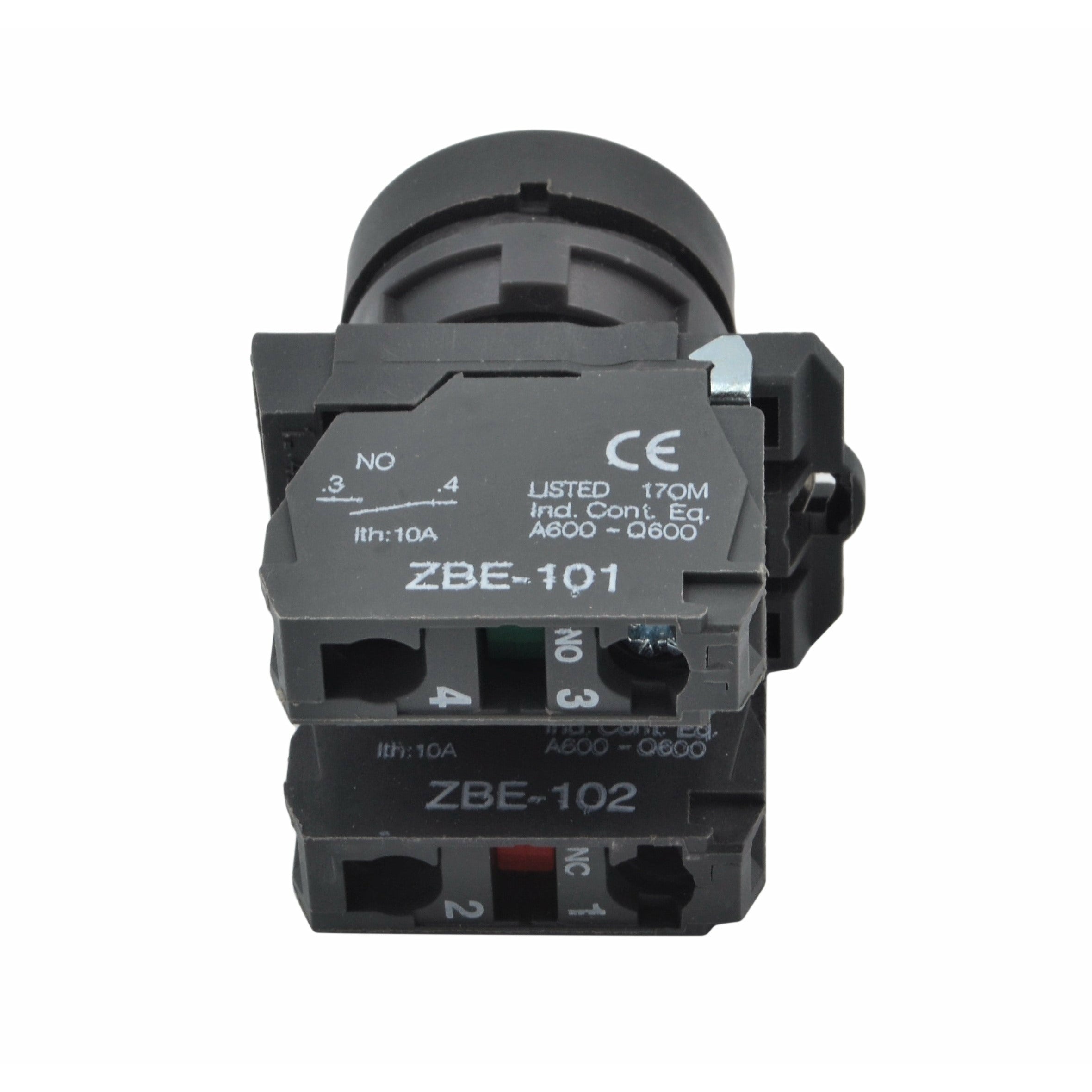 XB5AA45 Generic Red Panel Mount Switch