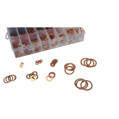 680 PCS Copper washers Nylon washers Red paper washers gasket kit