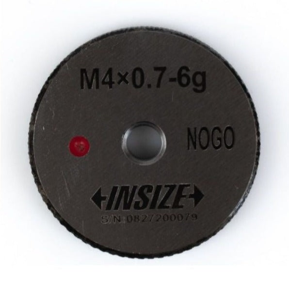 Insize NOGO Thread Ring Gauge M4X07 Series 4120-4N