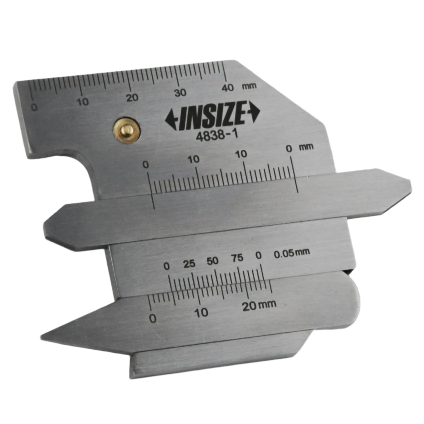 Insize Welding Gauge 62x77mm Range Series 4838-1