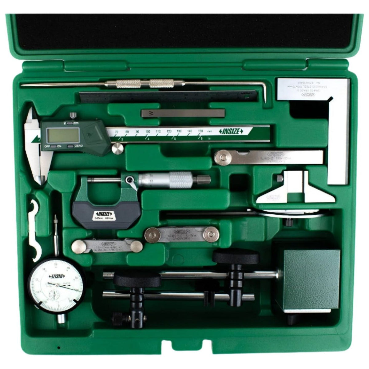 INSIZE Comprehensive 13 Piece Measuring Tool Kit Series 5013