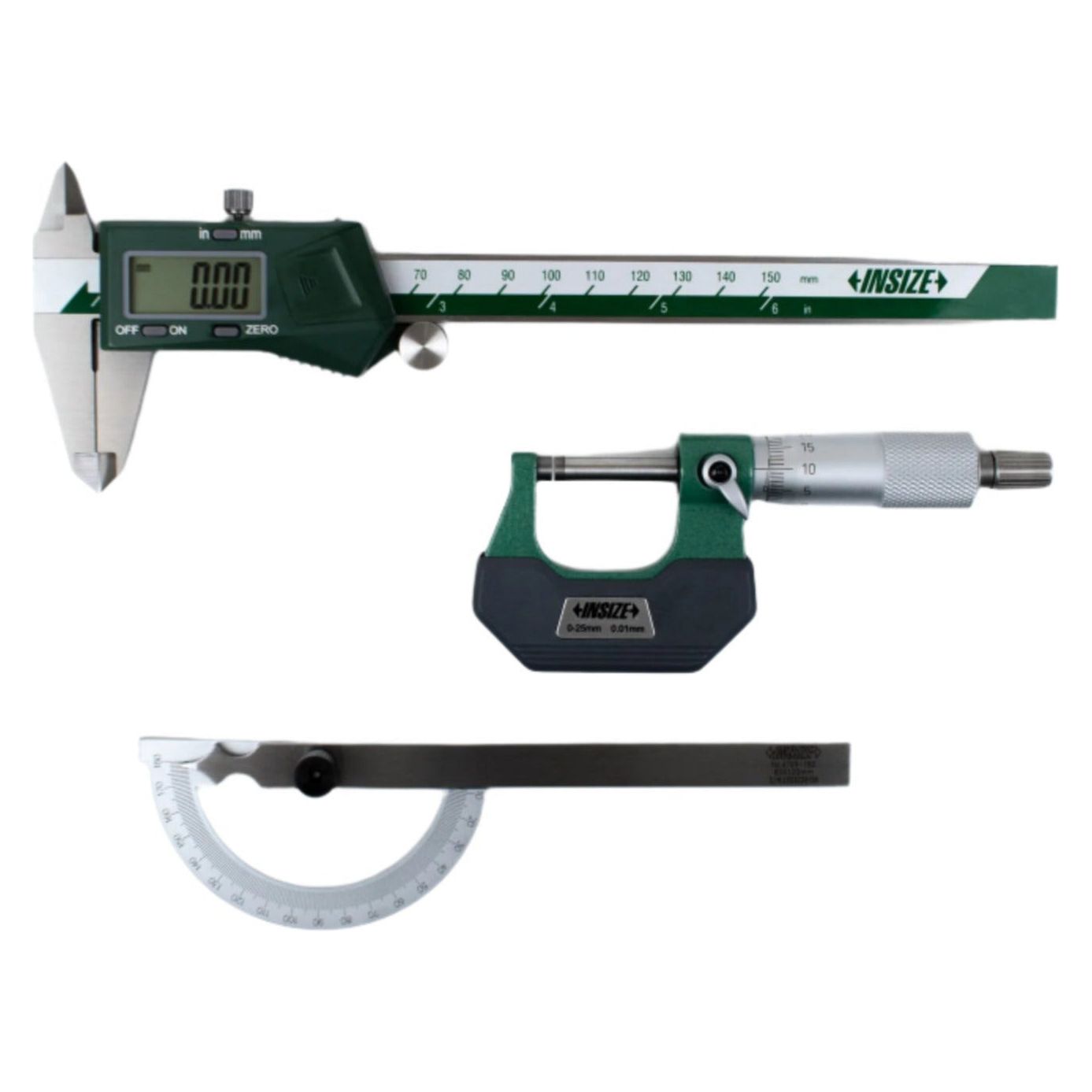INSIZE Comprehensive 13 Piece Measuring Tool Kit Series 5013