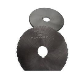 Maxwell HSS Slitting Saw 5"x 5 mm x 1" bore