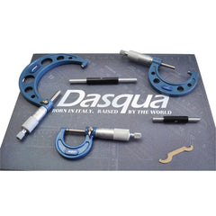 Dasqua  Part No 4112-0215 ^ piece Outside micrometer set Imperial Graduation