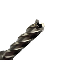  1/2” x  2” -  Annular Cutter - HSS  Made From Quality High Speed Steel.   Drilling Size: 1/2”  Drilling Depth: 2”  Overall Length Including Shank: 87 mm  Overall Length Excluding Shank: 62 mm  Shank Size: Ø19 mm  Pin Size: 6.35 mm  Flutes: 4   Made from high speed tool steel, our 1/2" x 2"  drill bit will quickly and safely cut holes in steel. The size of each cutter is etched on the shaft. This cutter has a 2” cutting depth and ¾” Weldon shank. Harlingen annular cutters are the solution to your high toler