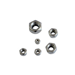 hex nut nylock nylon carbon steel nut kit M2 M2.5 M3 M4 M5 M6 metric 300 piece assortment fastners hardware industrial supplies