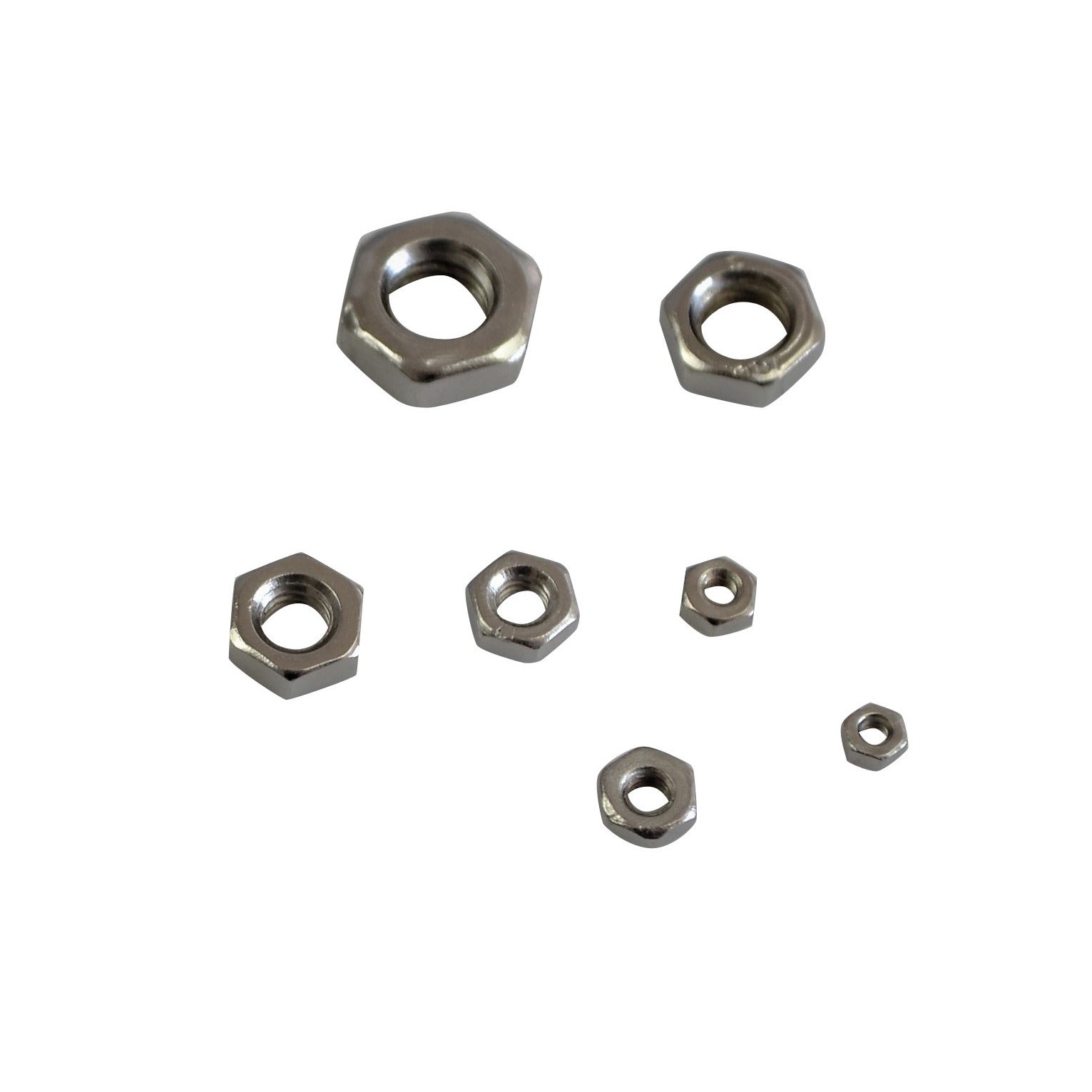 Stainless Steel Hex Nut 350pc Grab Kit Assortment