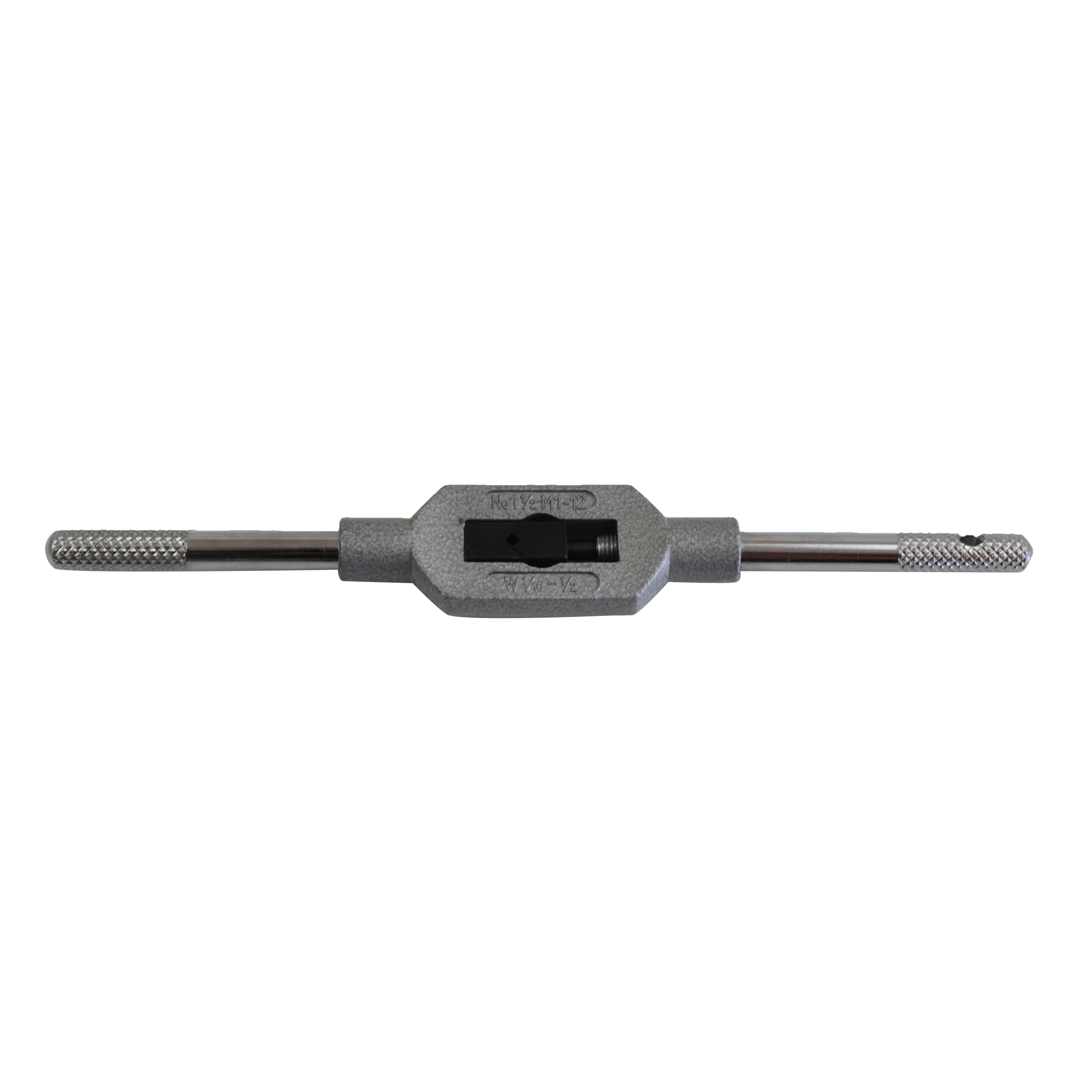 adjustable tap handle T type reamer wrench knurled grip handles No 1.5 M1 M12 industrial cnc metalwork supplies dies 