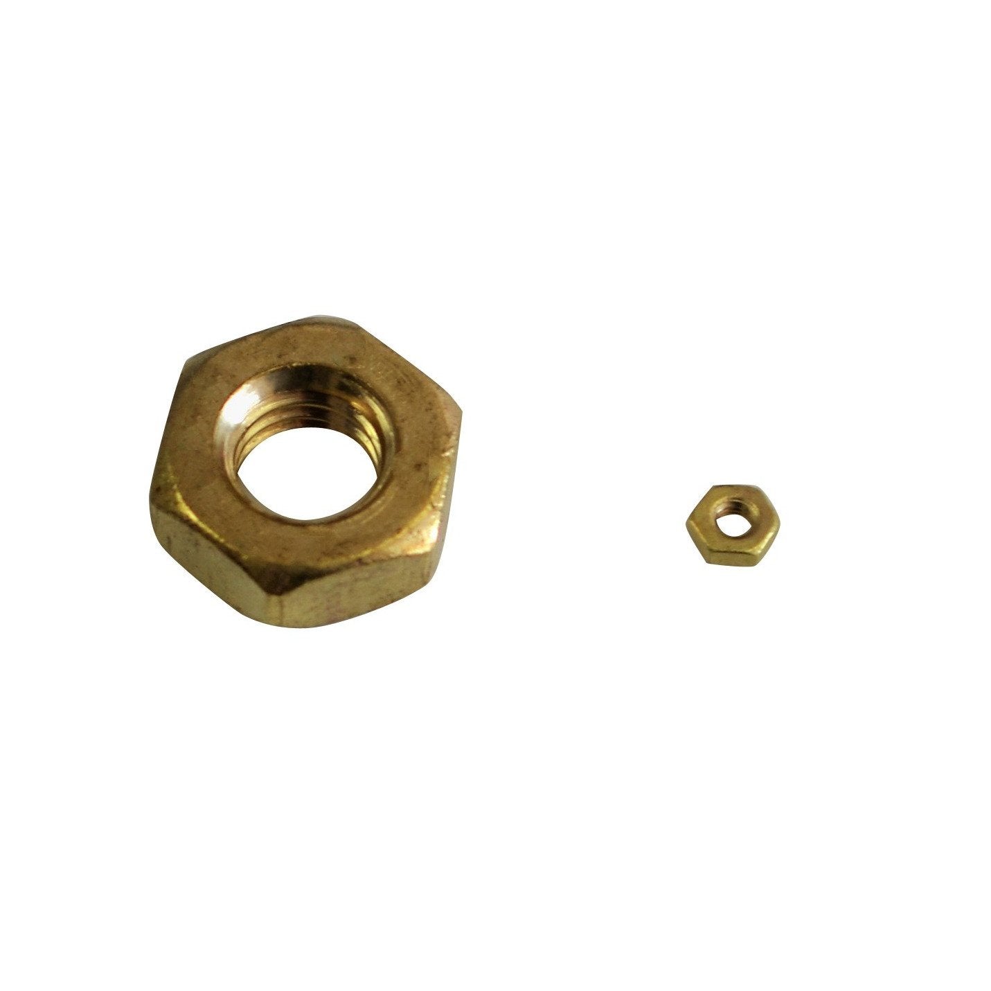 280 Piece Hex Metric Brass Nut and 250 Piece Brass Washers Grab Kit Assortment