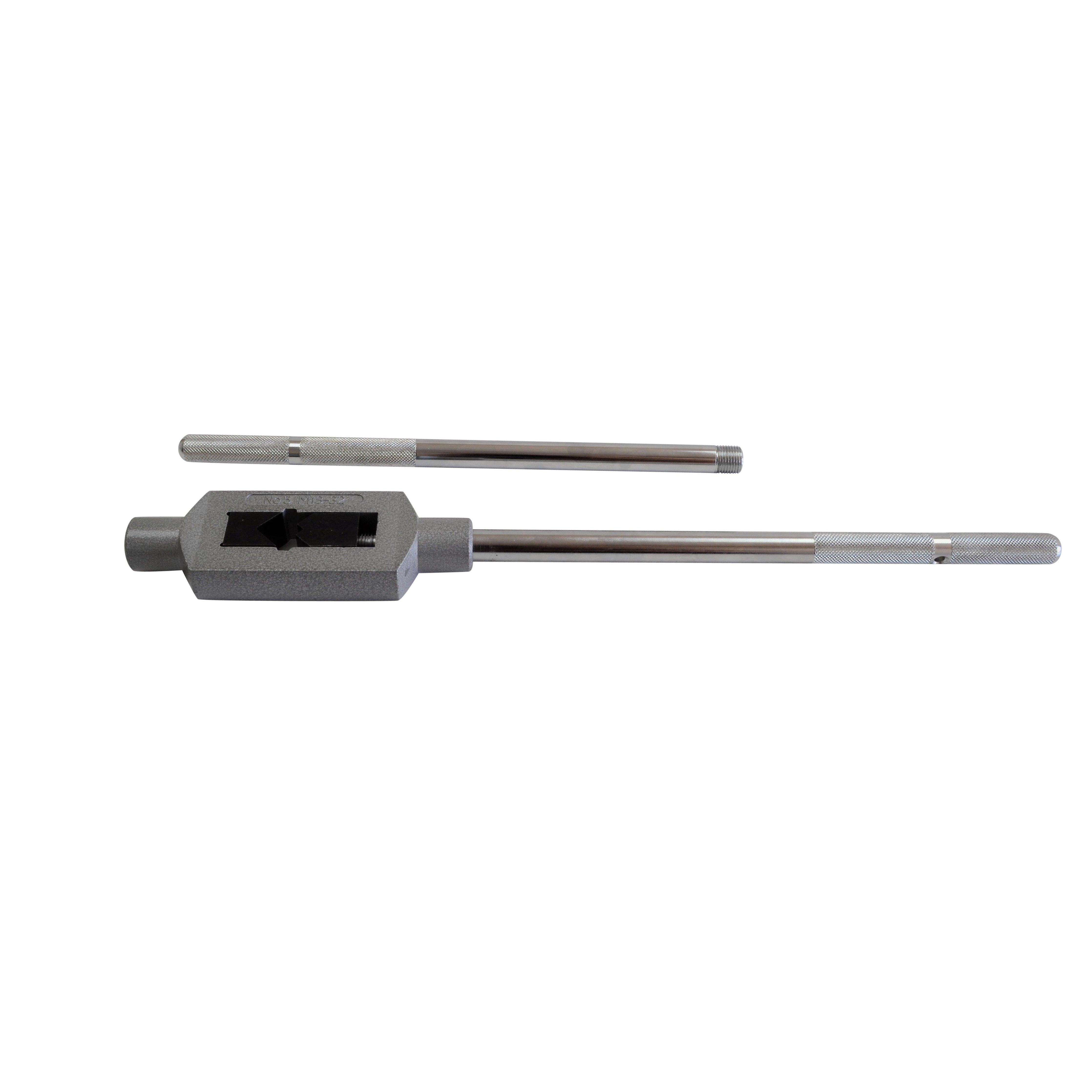 adjustable tap handle T type reamer wrench knurled grip No 5 M13-32 74cm cnc industrial supplies metalwork