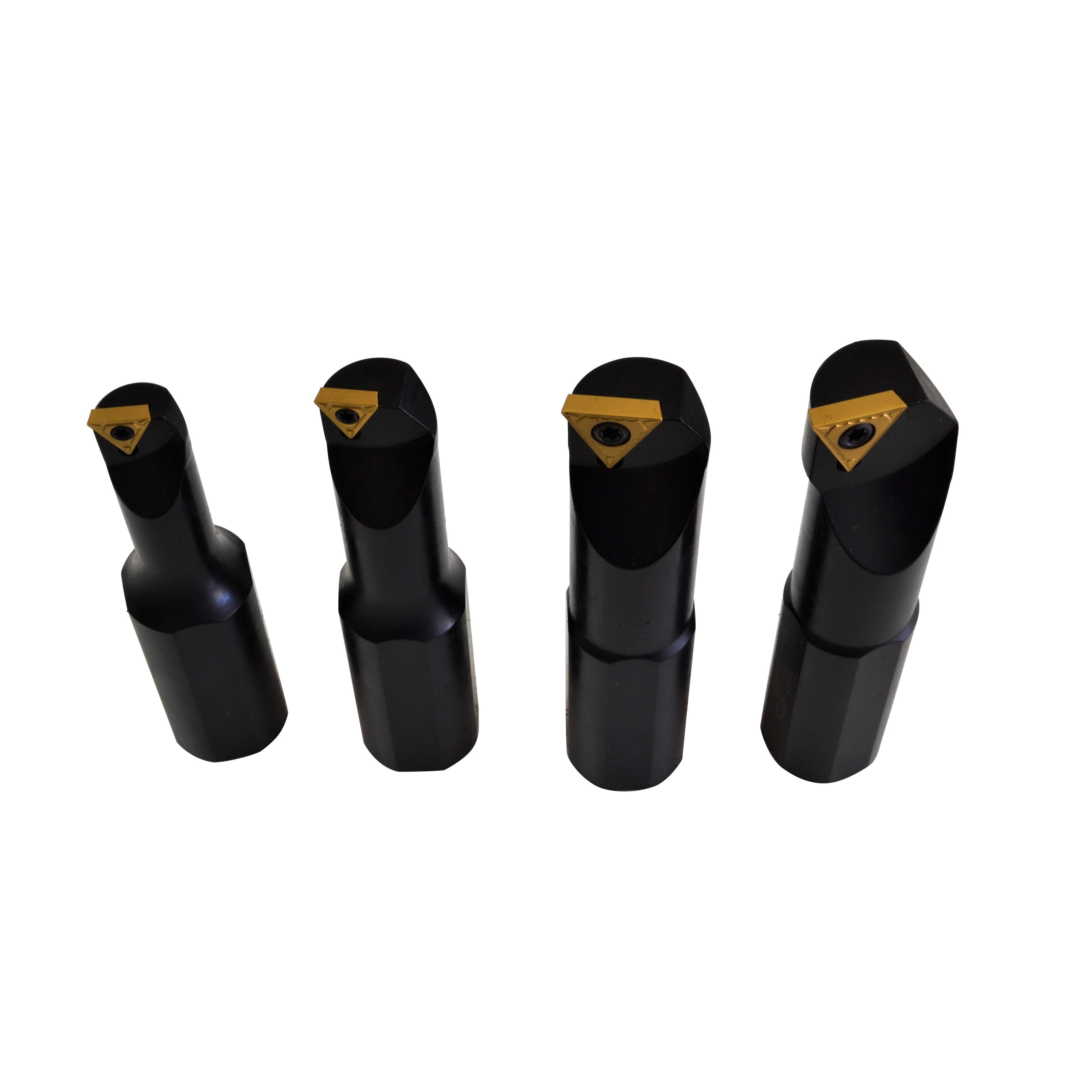 harlingen TiN carbide indexable stubby boring bars 25mm shank bar 4 pc set kit cnc industrail metalwork supplies