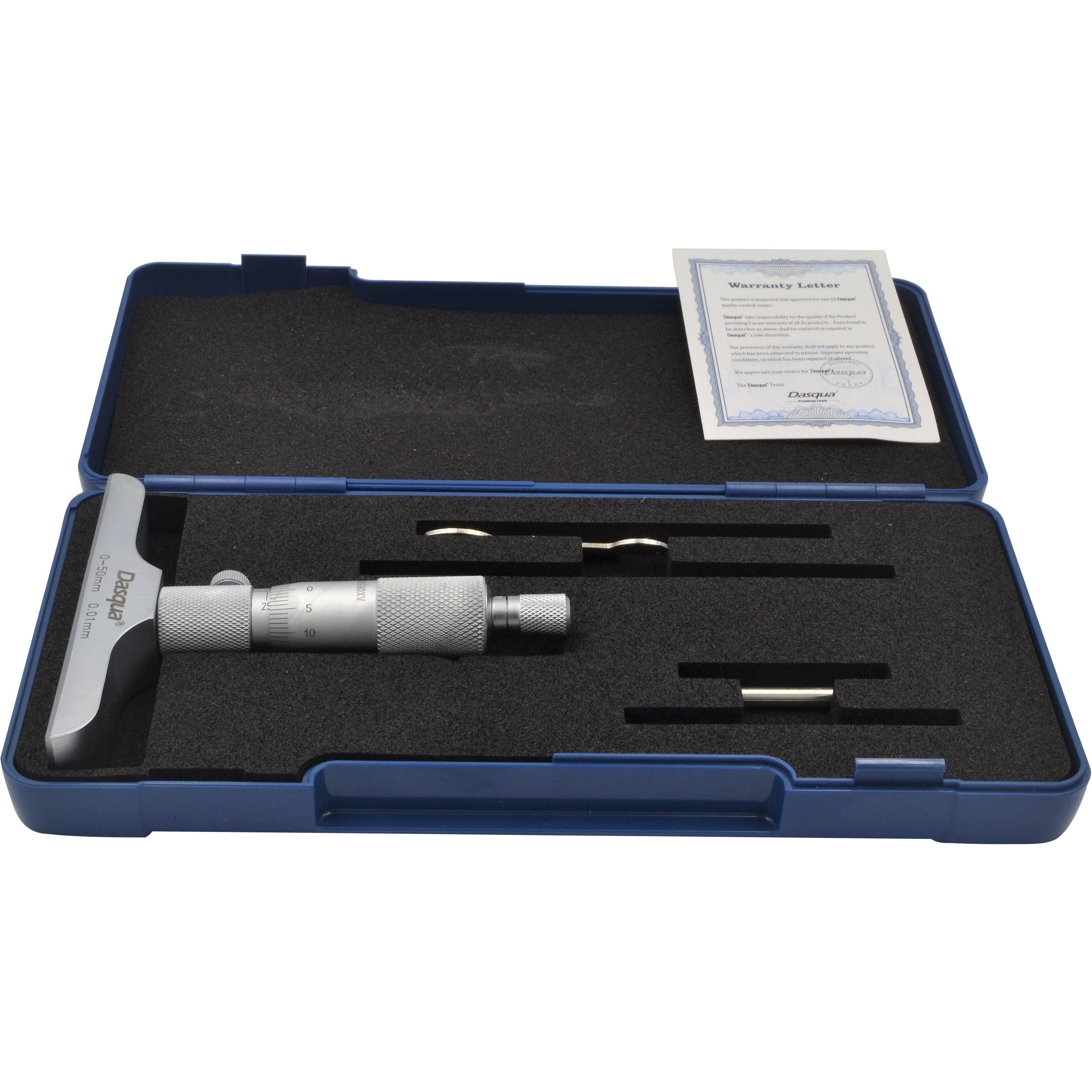 Dasqua Depth Micrometer 0 - 50 mm Series 4611-8110