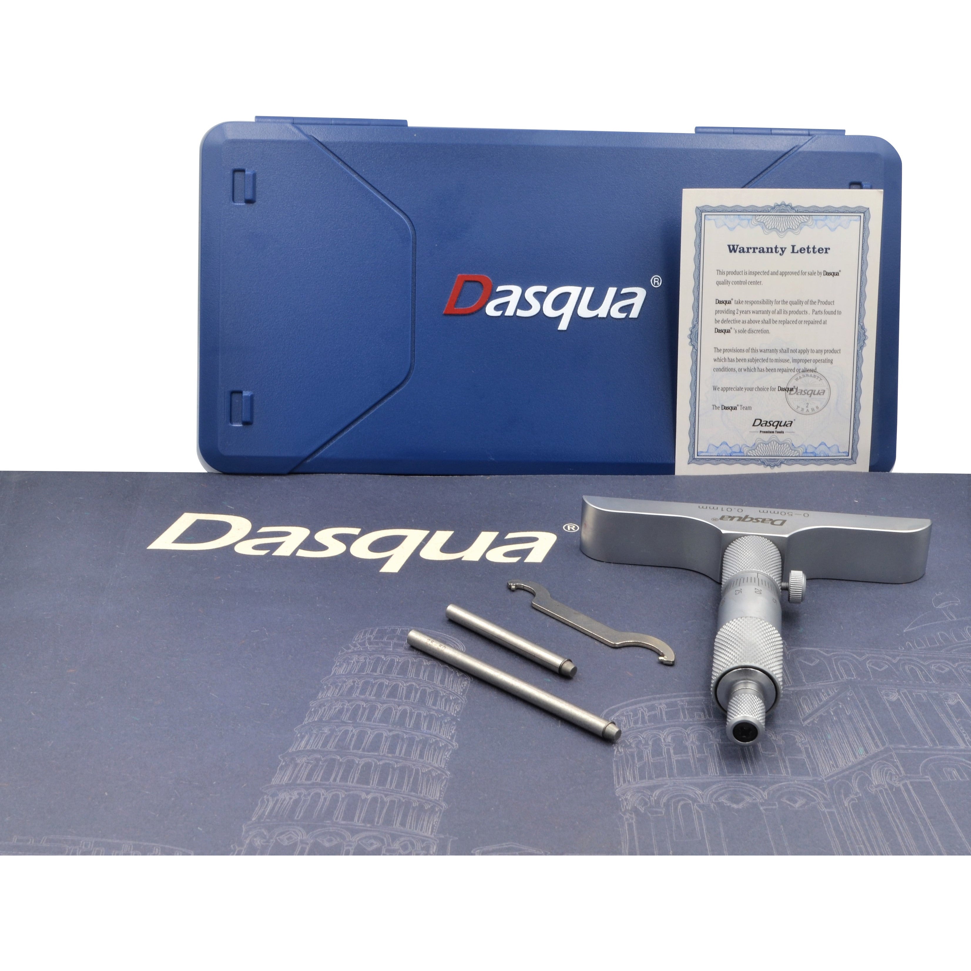 Dasqua Depth Micrometer 0 - 50 mm Series 4611-8110