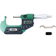 Insize Digital Spherical Anvil Tube Micrometer 25-50mm/1-2" Range Series 3560-50E