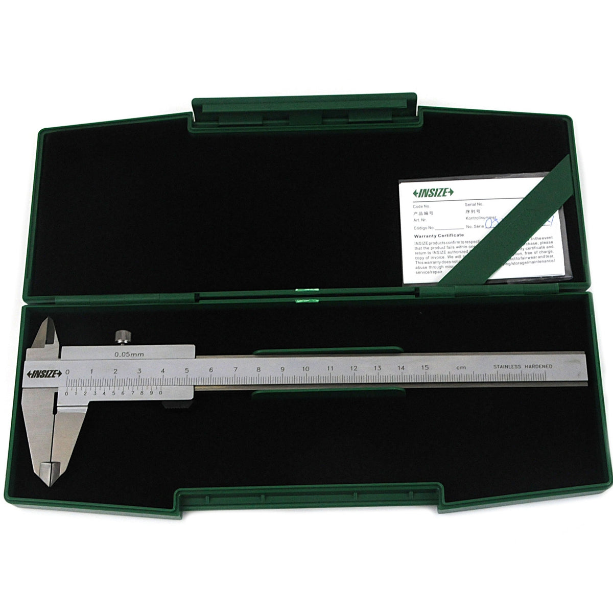 Insize Vernier Caliper 0-150mm Range Series 1212-1503